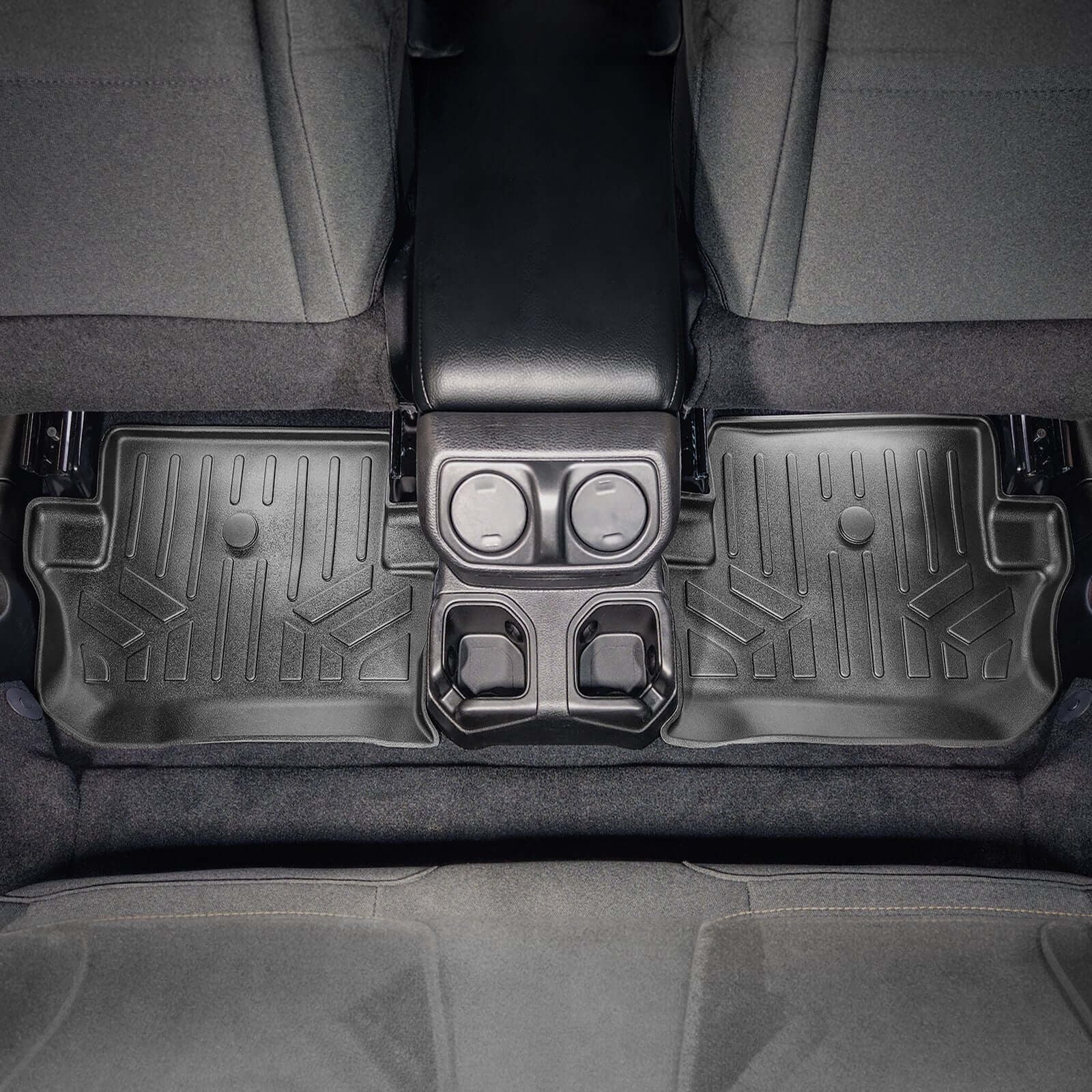 SMARTLINER Floor Liners for 2018-2025 Jeep Wrangler 2-Door (JL New Body Style - not JK)