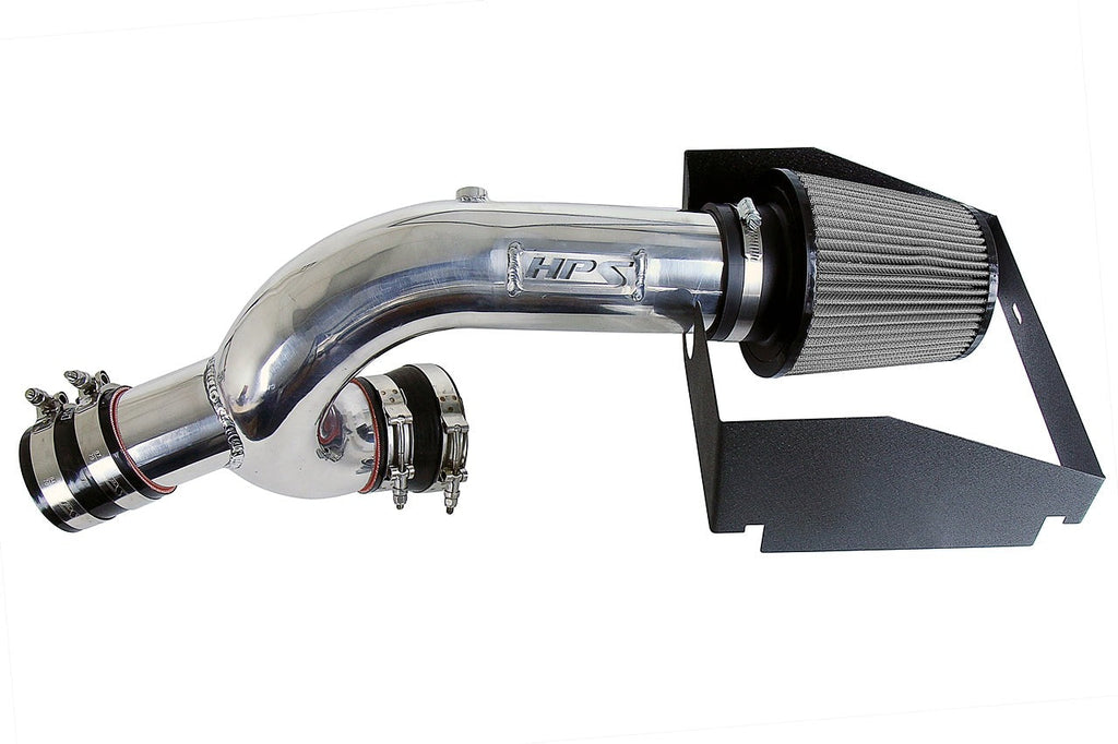 HPS Performance Air Intake Kit with Heat Shield, 2015-2016 Ford F150 3.5L V6 Ecoboost Turbo, 827-634