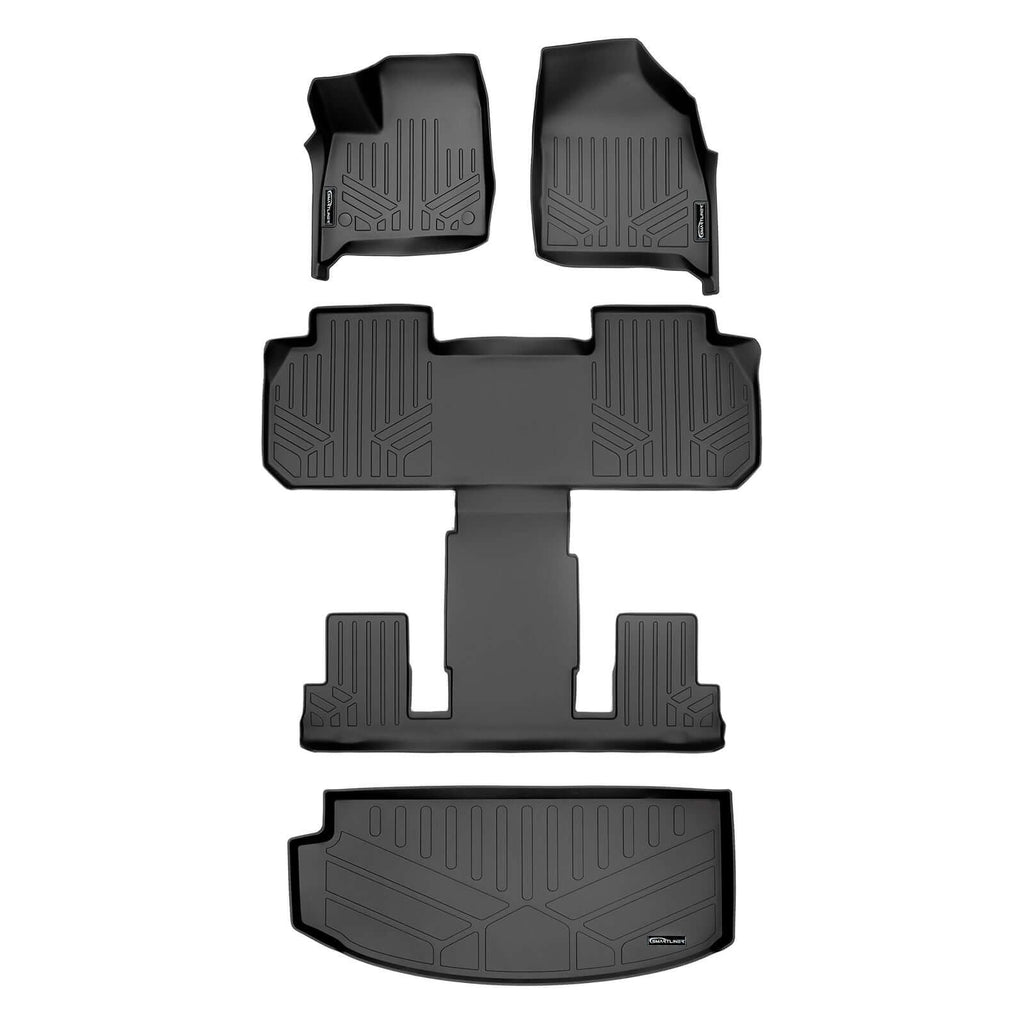 SMARTLINER Floor Liners for 2018-2024 Buick Enclave (2nd Row Bucket)