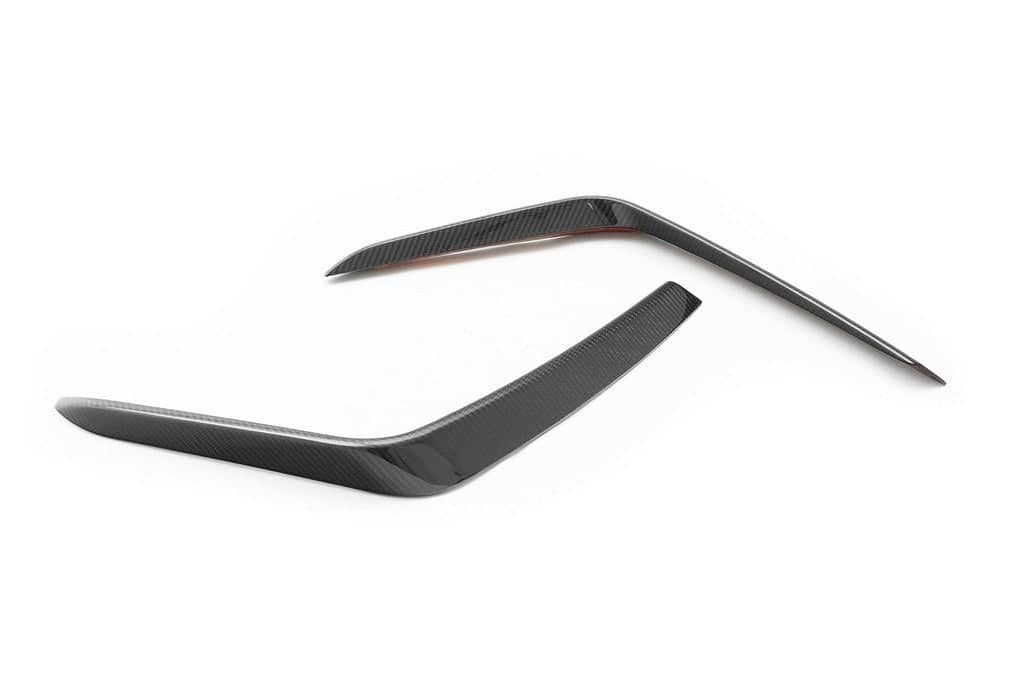 TREVORA G90 / G99 M5 Carbon Fiber PR-1 Front Duct Extension Trims