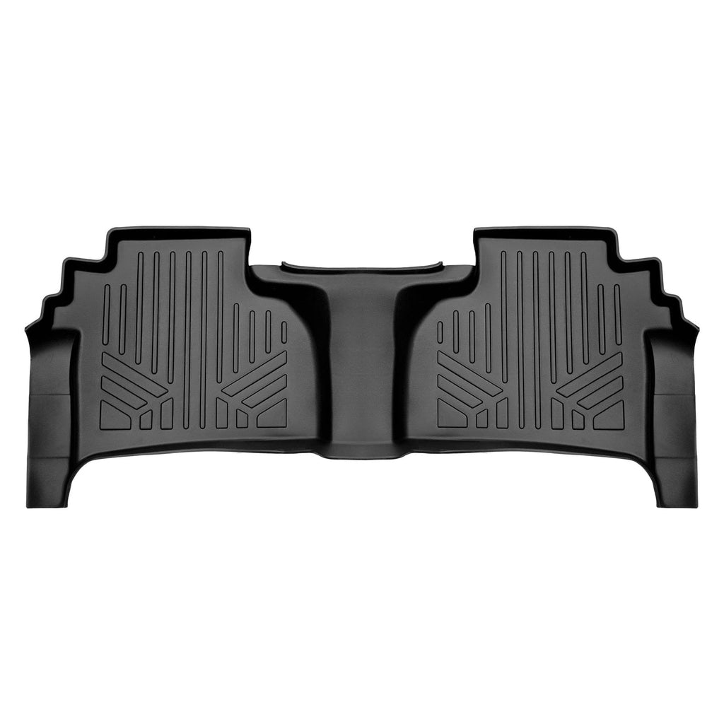 SMARTLINER Custom Fit Floor Liners For 2019-2026 Chevrolet Silverado 1500 Double Cab with Carpet Flooring and 1st Row Bench Seat and OTH Coverage (with 2nd Row Under Seat Storage)