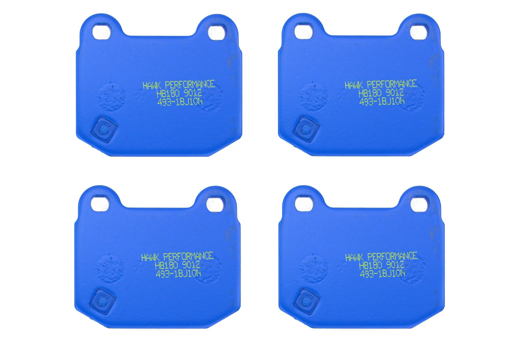 Hawk Blue 9012 Rear Brake Pads - Subaru Models (inc. 2004-2017 Subaru STI)