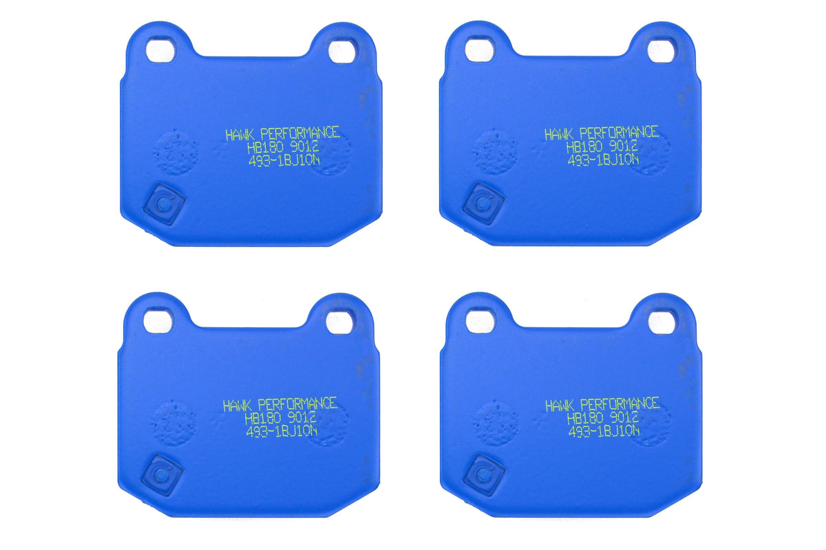 Hawk Blue 9012 Rear Brake Pads - Subaru Models (inc. 2004-2017 Subaru STI)