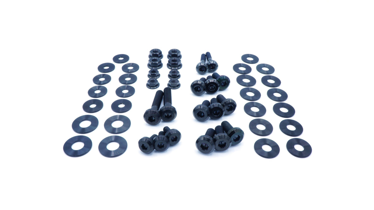 Dress Up Bolts Stage 1 Engine Bay Kit Black - 2020-2024 Toyota Supra MKV