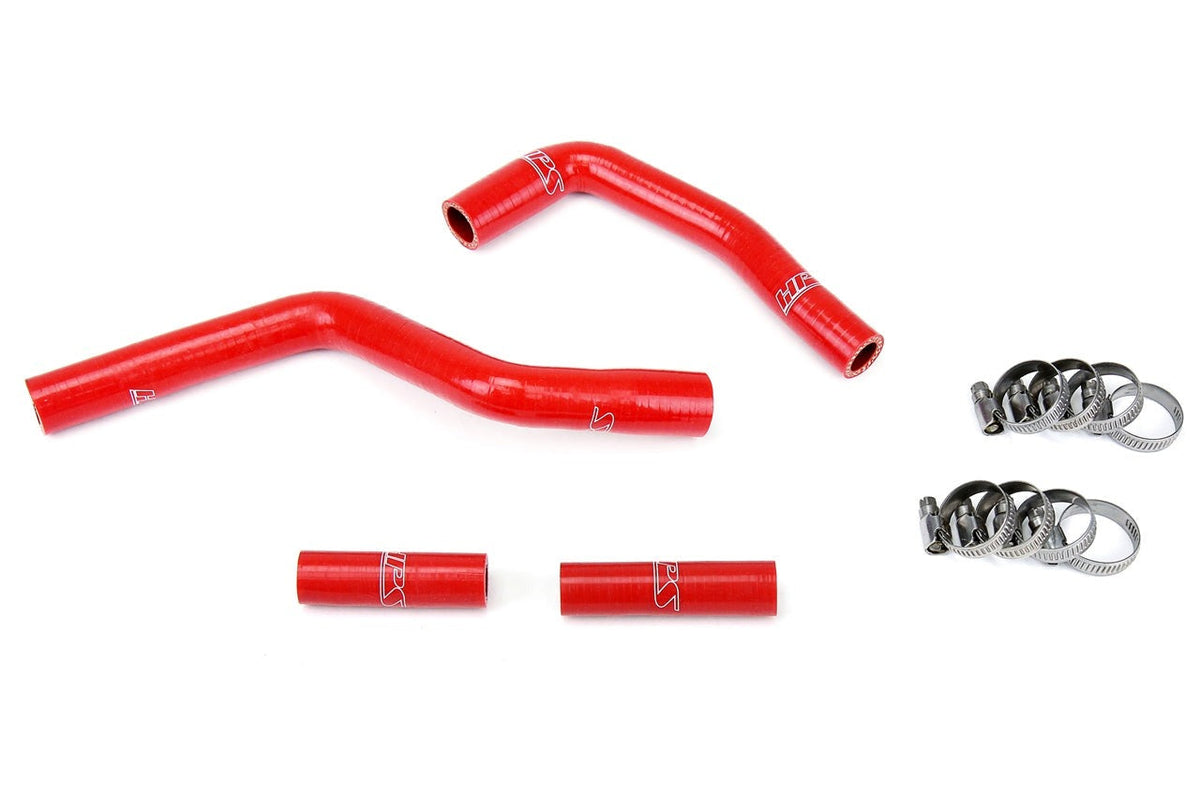 HPS Red Reinforced Silicone Radiator Hose Kit Yamaha 02-18 YZ125 2 Stroke