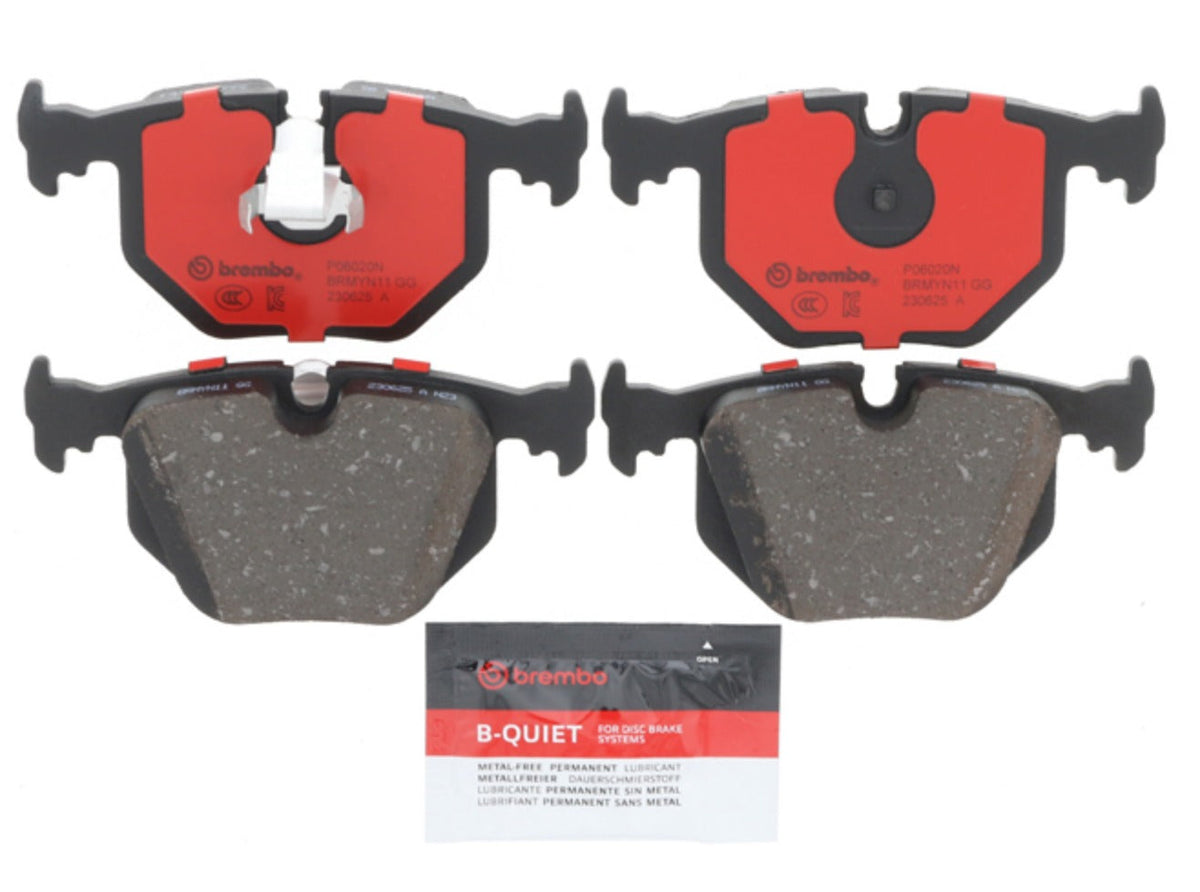BMW E46 M3 Rear Ceramic Brake Pad Set By Brembo 34216761248