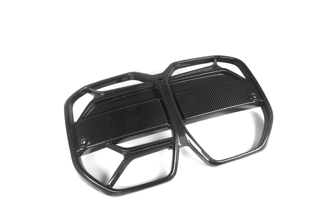 I4 G26 BEV CSL Style Dry Carbon Fiber Grill With or Without ACC