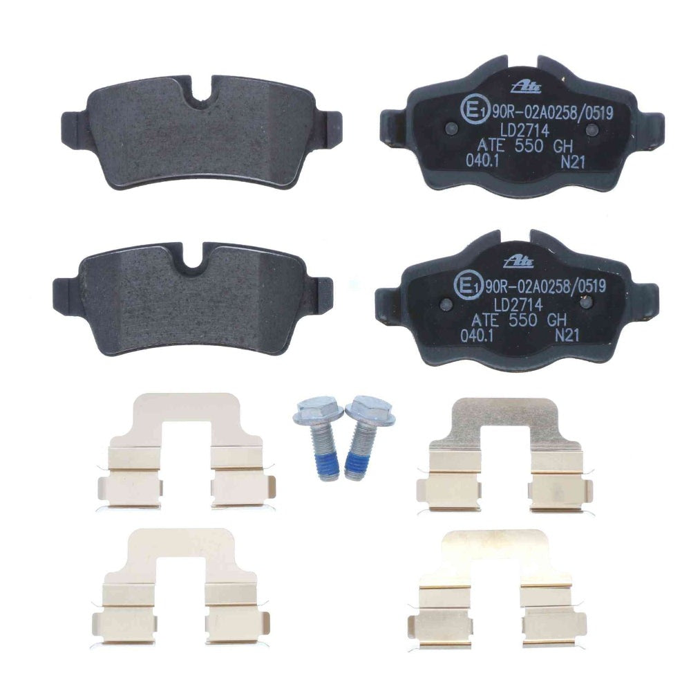 Mini Cooper Rear Ceramic Brake Pad Set By ATE 34216778327 or 34216794059