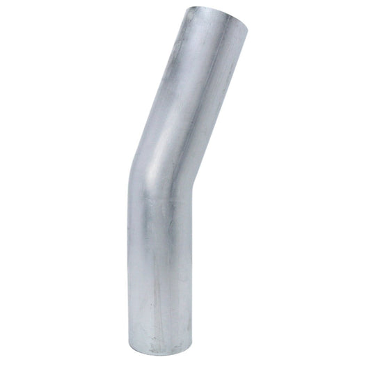 HPS 20 Degree Bend 6061 Aluminum Elbow Pipe Tubing, Mandrel Bent, Mill Finish