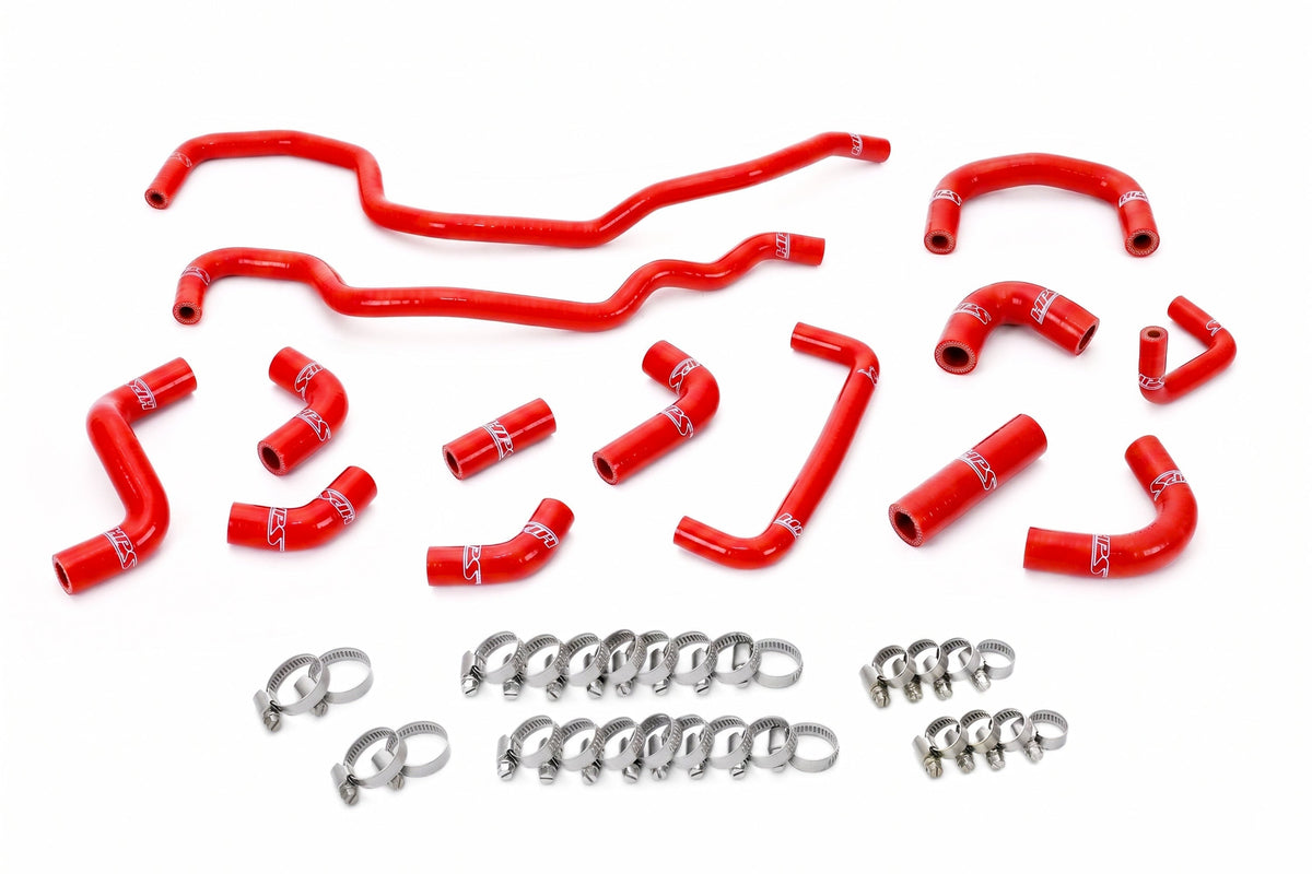 HPS Silicone Ancillary Coolant Hose Kit 2008-2014 Subaru Impreza WRX STI 2.5L Turbo, 57-2256