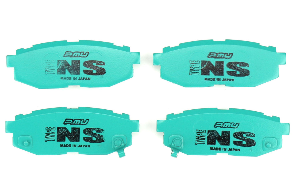 Project Mu Type NS Brake Pads Rear - 2013-2016 Scion FR-S / 2013-2024 Subaru BRZ / 2017-2024 Toyota 86