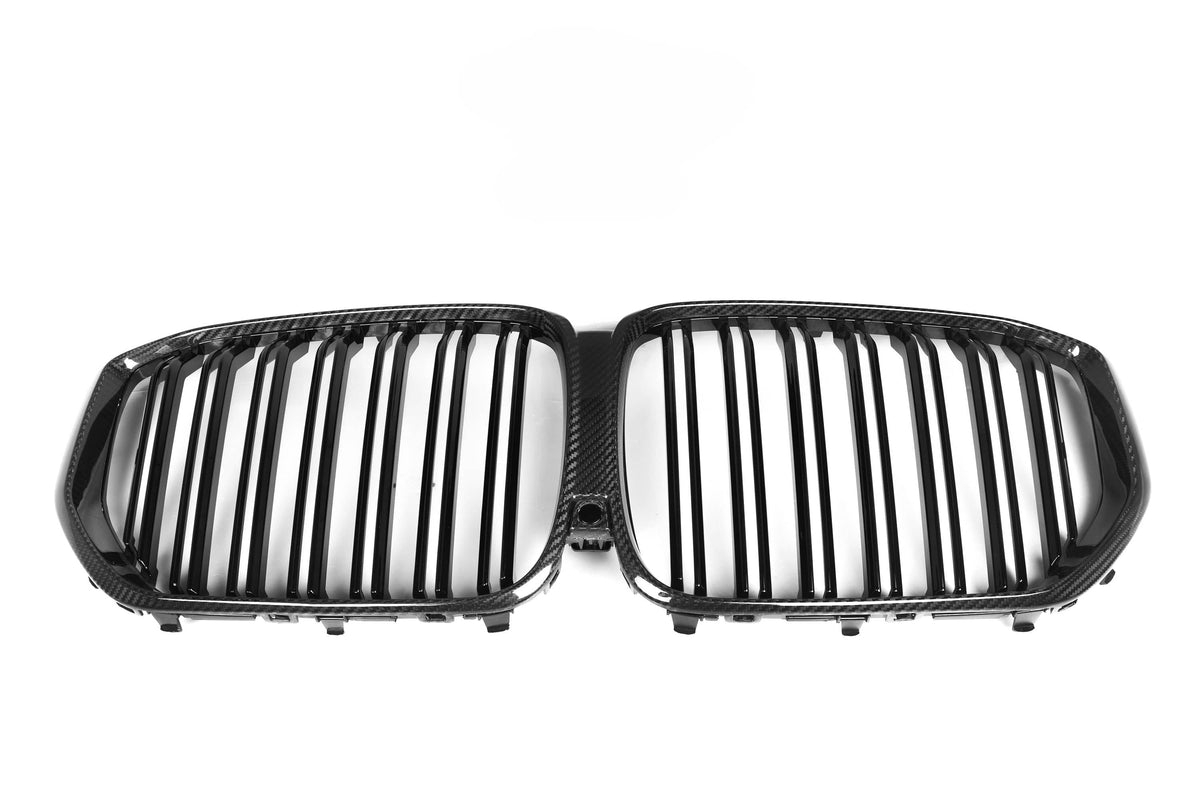 20-23 X5 G05 Pre-LCI Double Slat Dry Carbon Fiber Grill