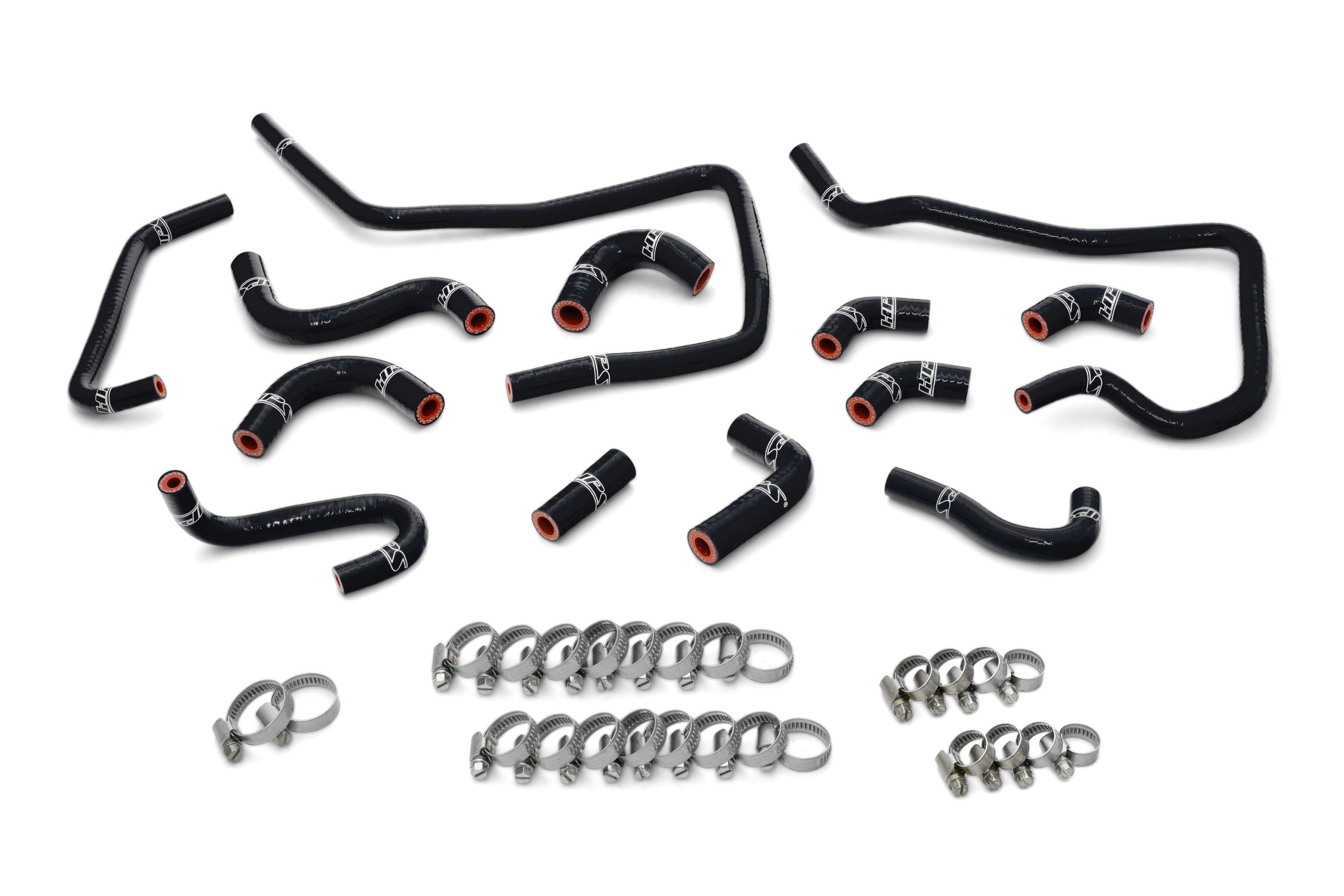 HPS Performance Silicone Ancillary Coolant Hose Kit 2002-2003 Subaru Impreza WRX 2.0L Turbo, 57-1805