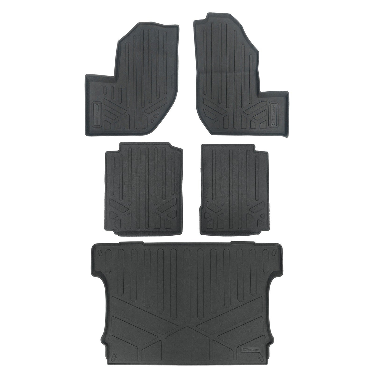 SMARTLINER Rugged Rubber Floor Liners For 2018-2026 Yamaha Wolverine RMA X2