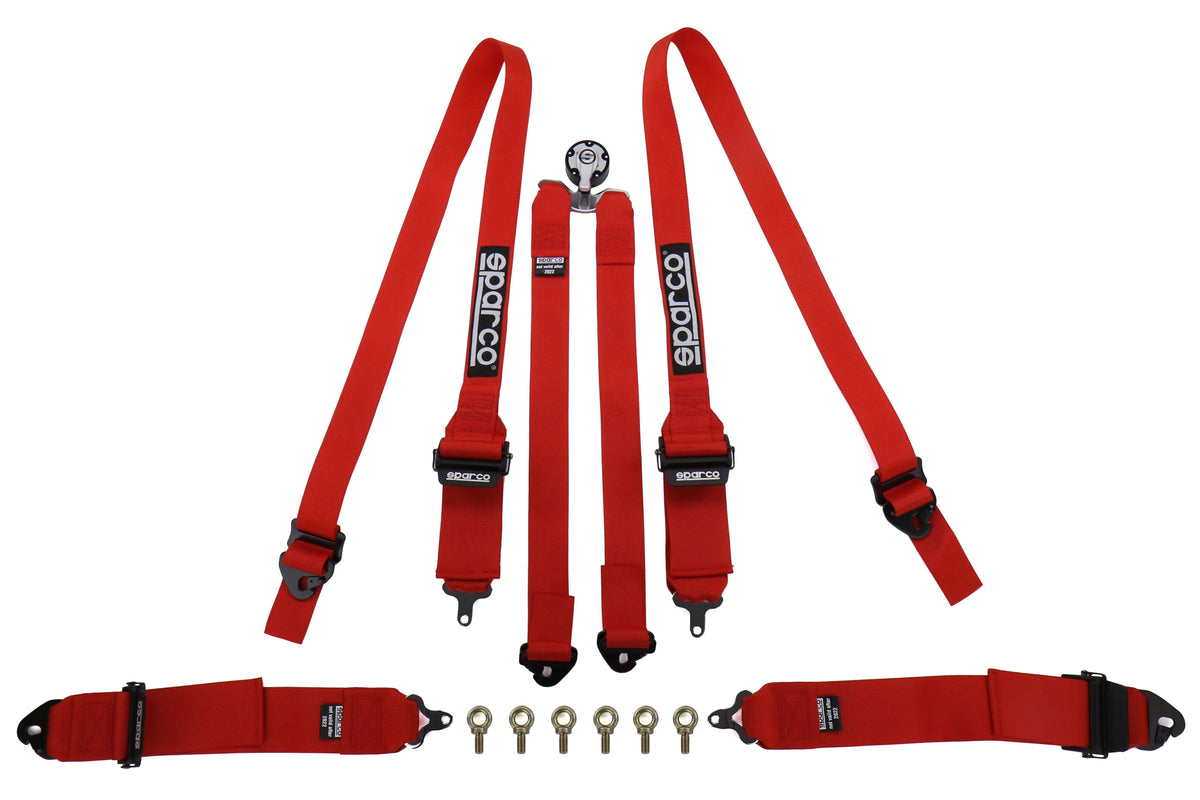 Sparco Belt 3 Inch 6-Point Hans Harness - Universal