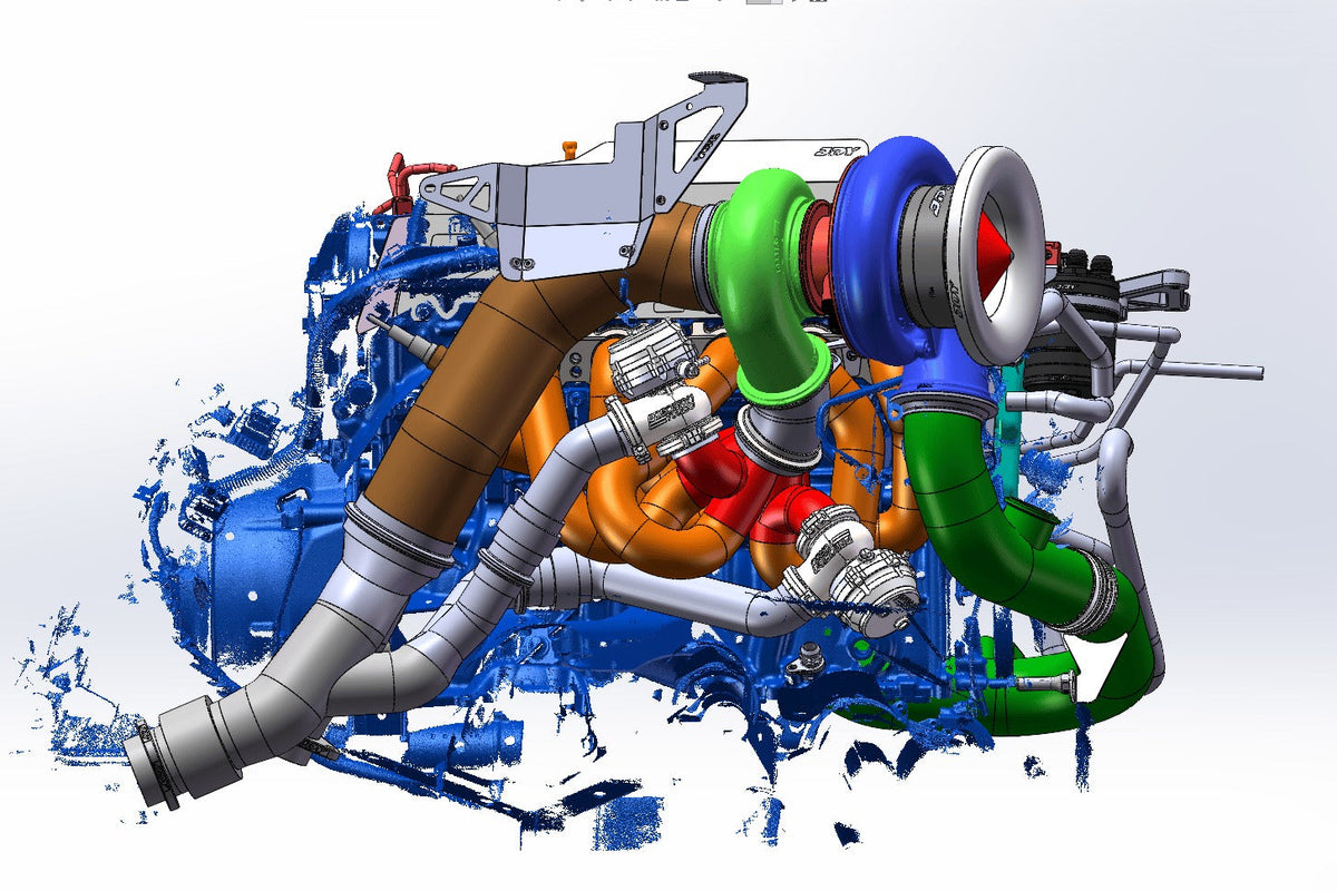 JDY BMW G8X Single Turbo Kit LHD M2/M3/M4