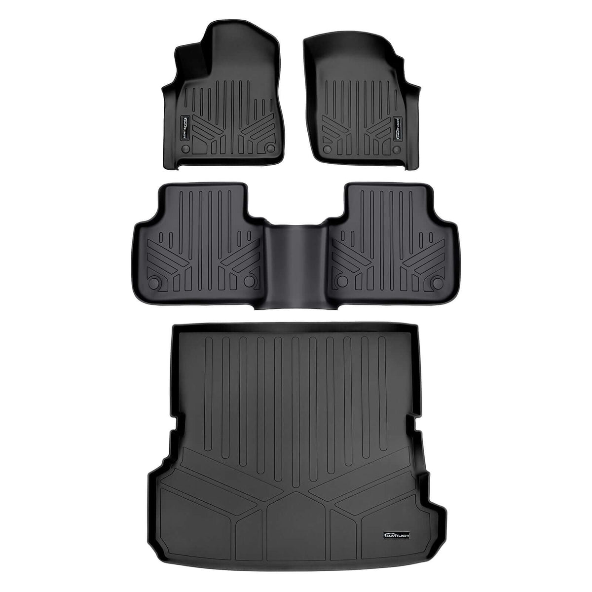 SMARTLINER Floor Liners for 2017 - 2026 Audi SQ7