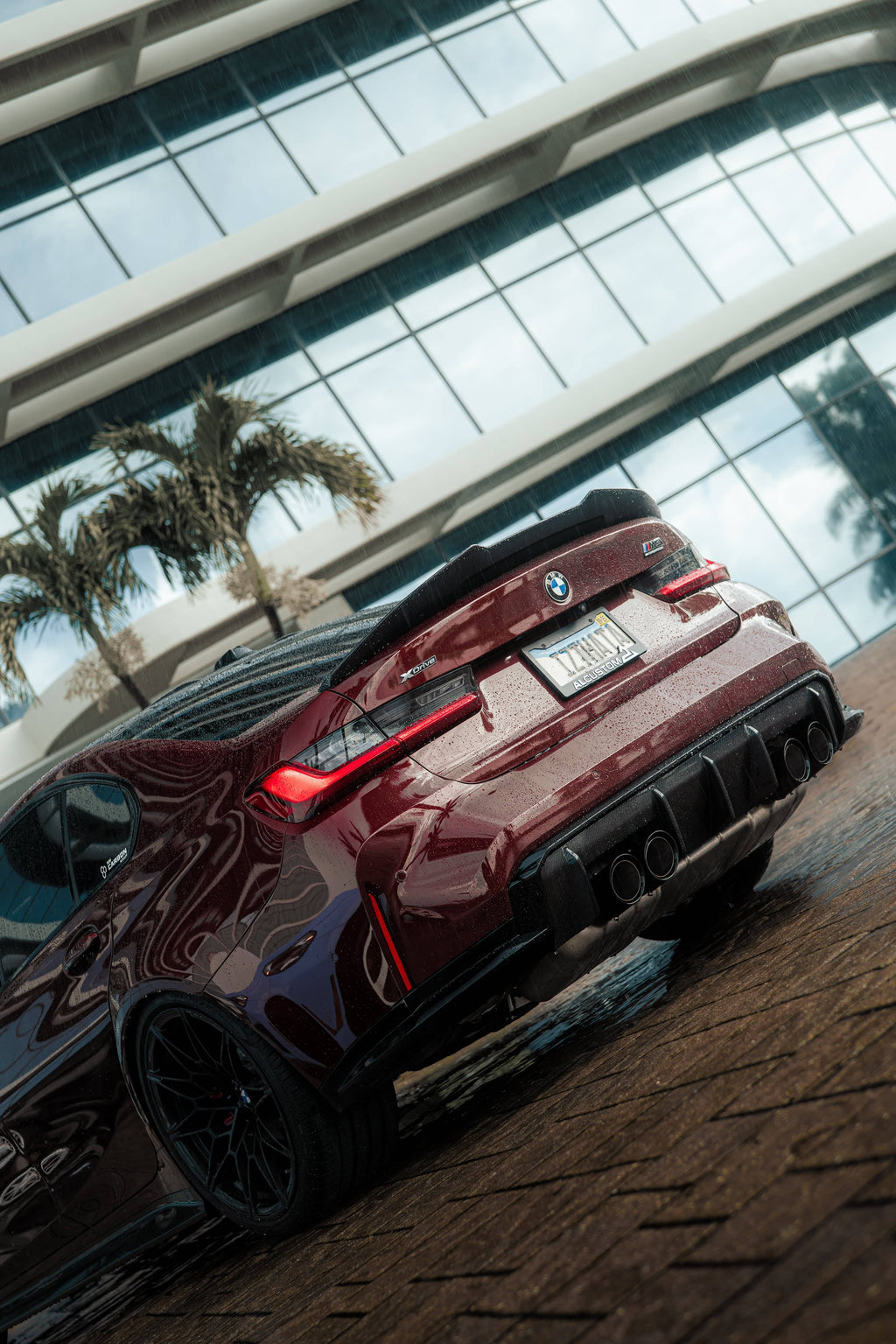G8X Dry Carbon Fiber High Kick Spoiler