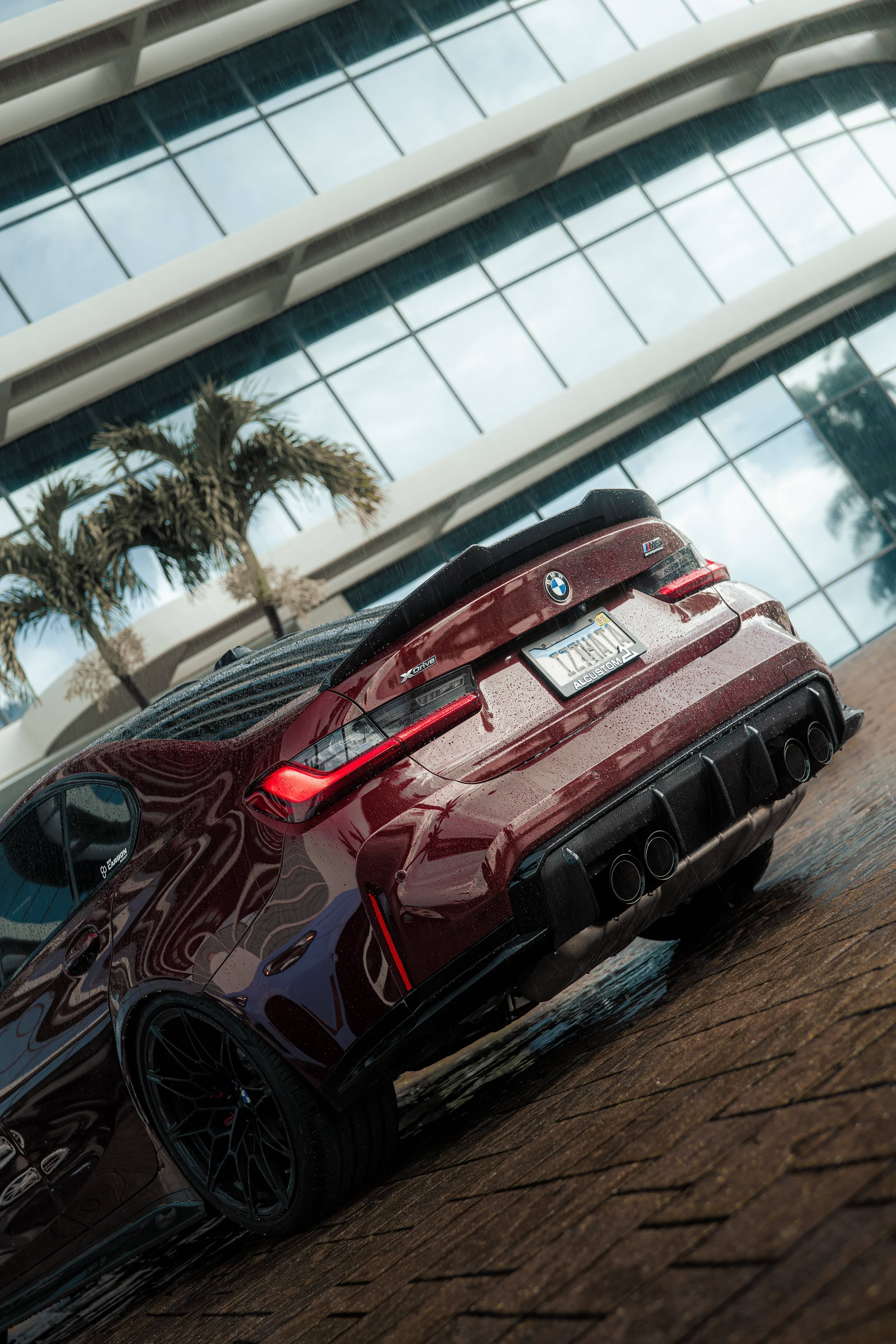 G8X Dry Carbon Fiber High Kick Spoiler