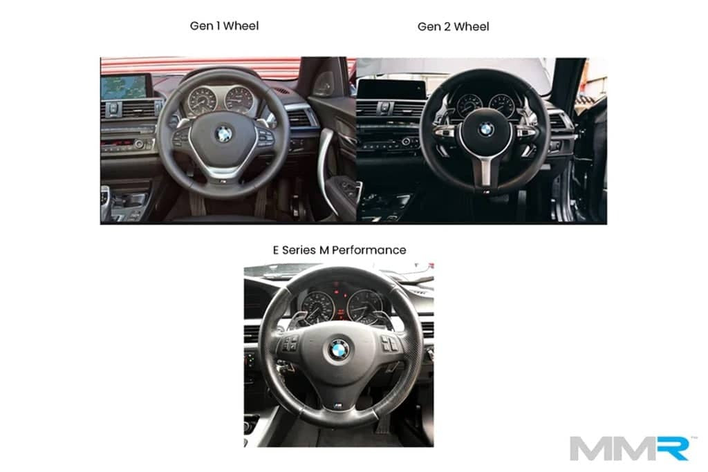 MMX Performance E / F-Chassis Gear Shift Paddle Set | Billet