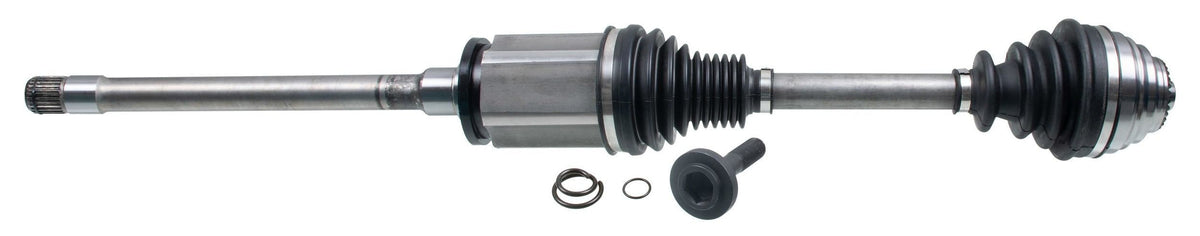 BMW F30 3-Series xDrive Front Passenger Side Axle Assembly By Febi 31607597694