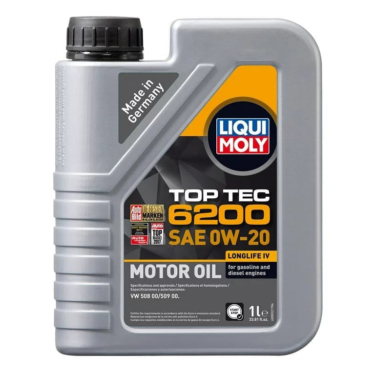 All 5 Liter Oil Options Combined