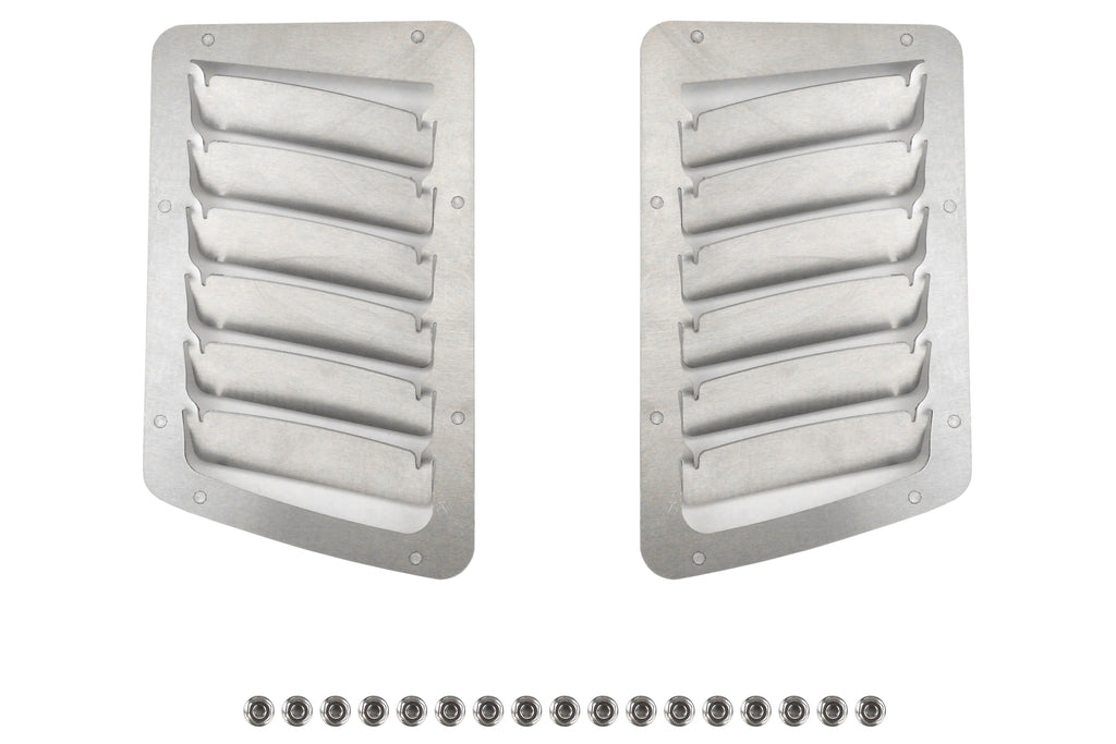 Verus Engineering Small Hood Louver Kit Aluminum - 2013-2021 Scion FR-S / Subaru BRZ / Toyota 86