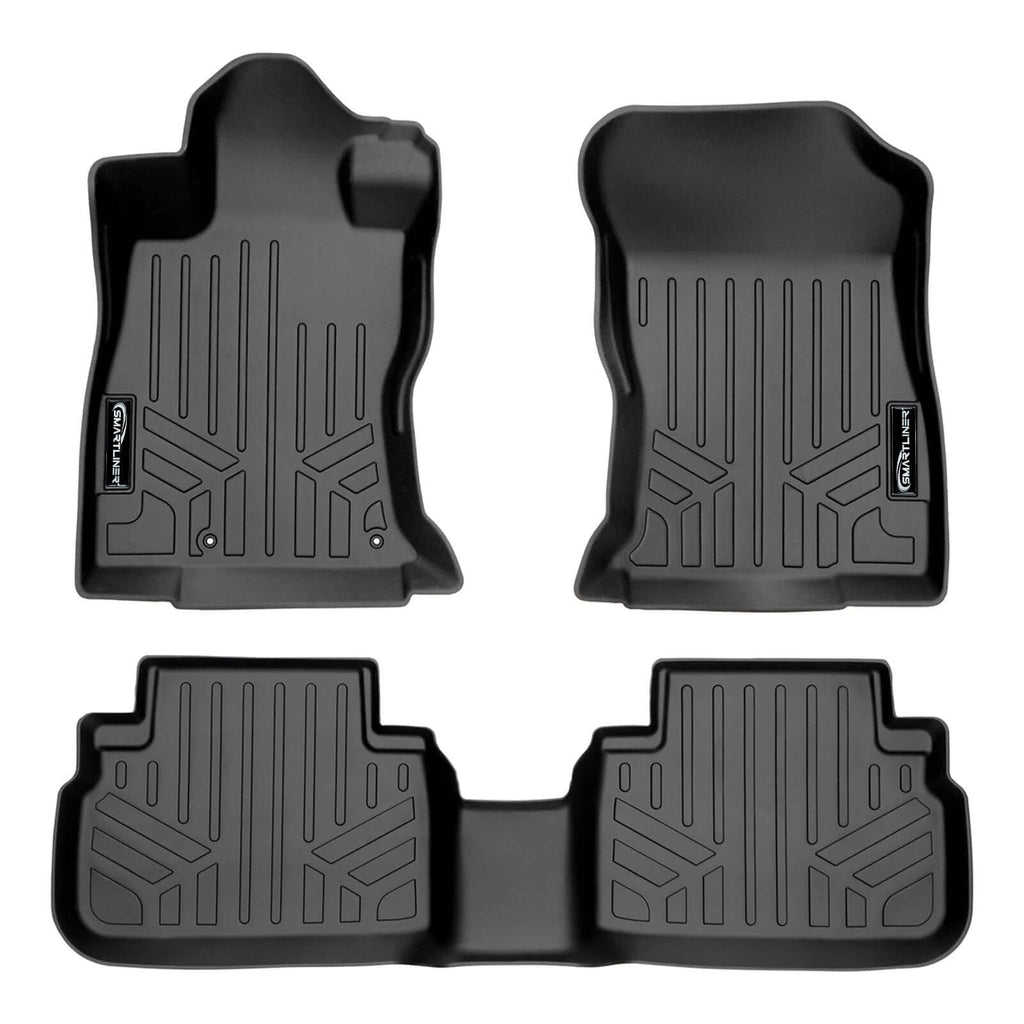 SMARTLINER Custom Fit Floor Liners For 2019-2026 Subaru Forester/Forester Wilderness With Subwoofer
