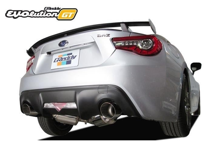 Greddy Evo GT Cat Back Exhaust - 2017-2024 Subaru BRZ