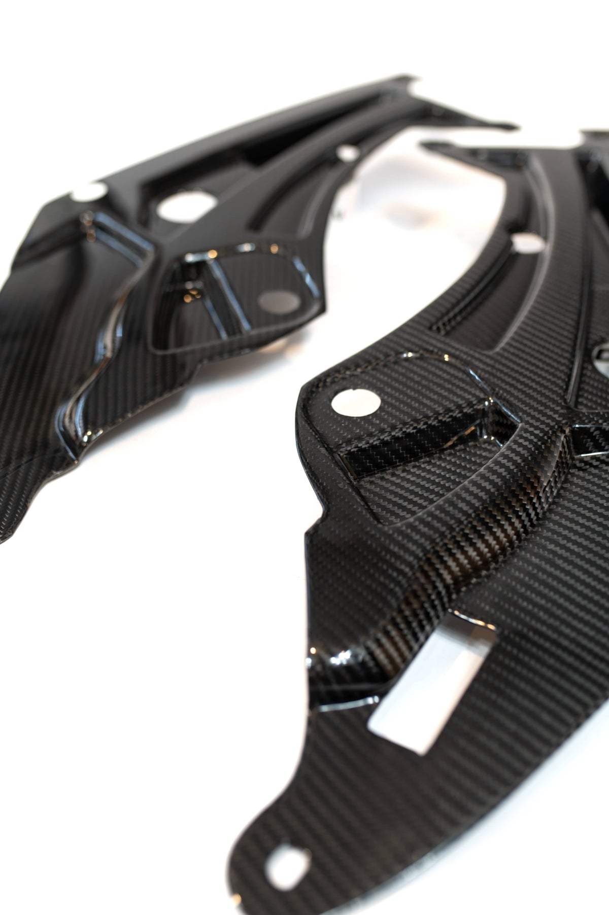G8X Dry Carbon Fiber Headlight Covers
