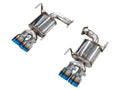 AWE Tuning Touring Edition Axle-Back Exhaust - Vapor Blue Tips - 2022-2026 Subaru WRX