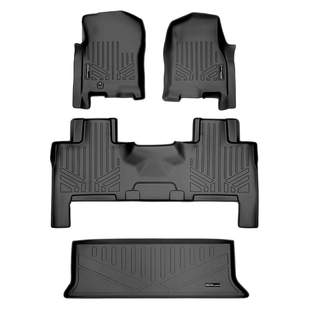 Smart TrimTM Floor Liners For 2007 - 2010 Ford Expedition/Lincoln Navigator (with Console)
