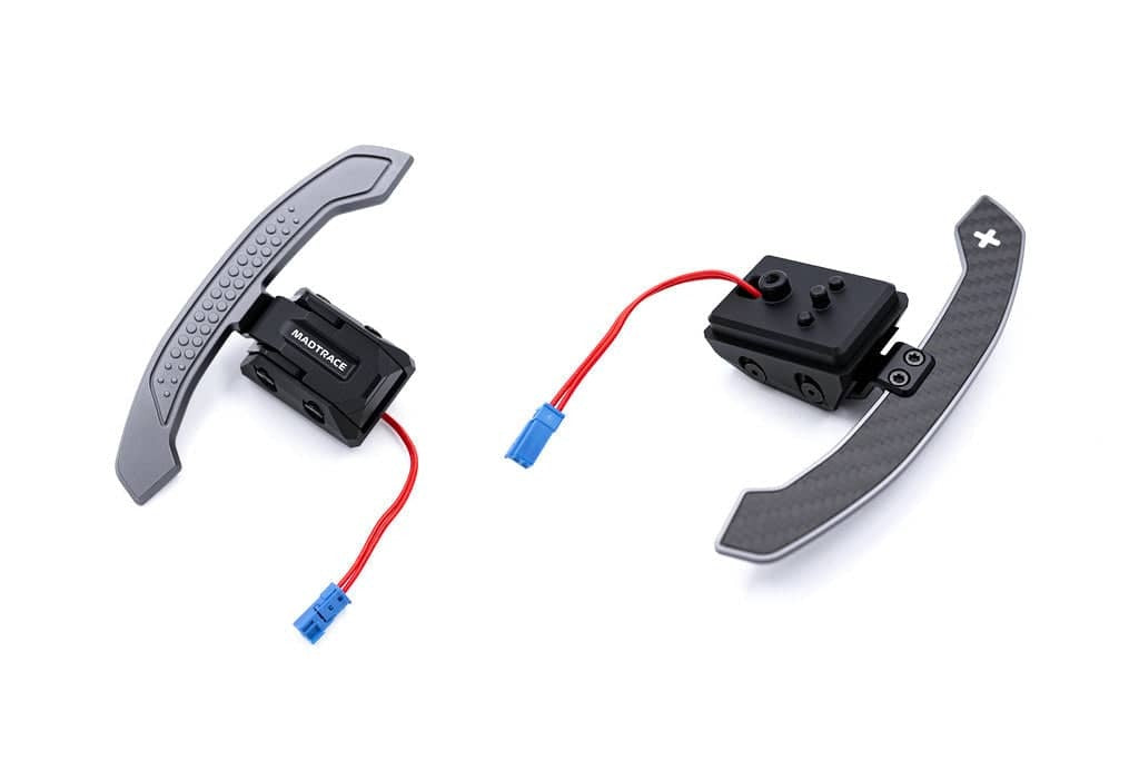 JQ Werks / MadTrace BMW G-Chassis Clubsport Magnetic Shift Paddle Set - Carbon V3