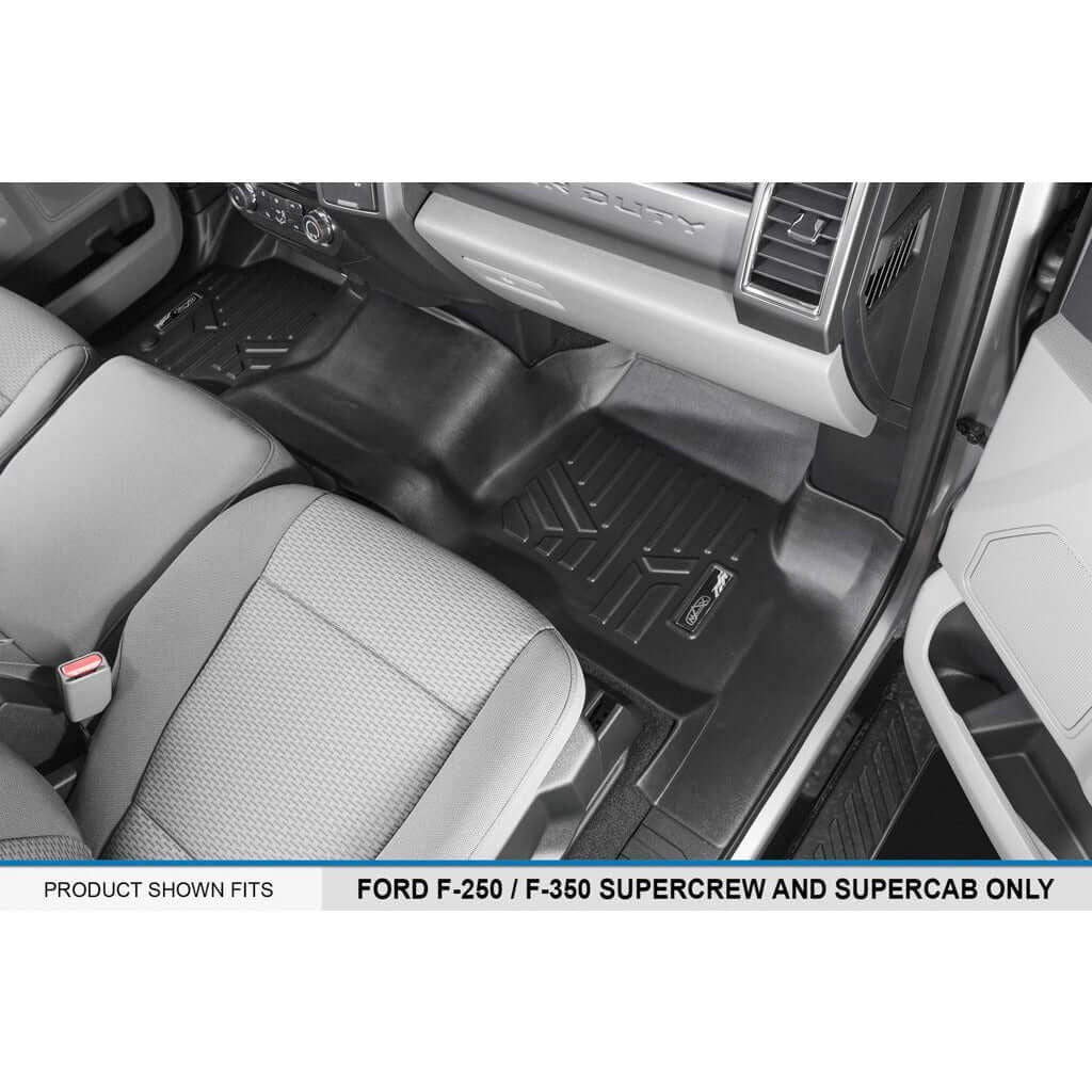 SMARTLINER Floor Liners for 2017-2026 Ford F-250/F-350 Super Duty Crew Cab (1st Row Bench)