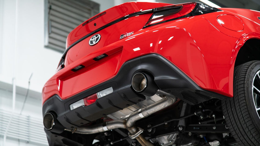 MBRP Axle Back Exhaust Dual Split w/ Carbon Tips - 2022-2024 Subaru BRZ / Toyota GR86