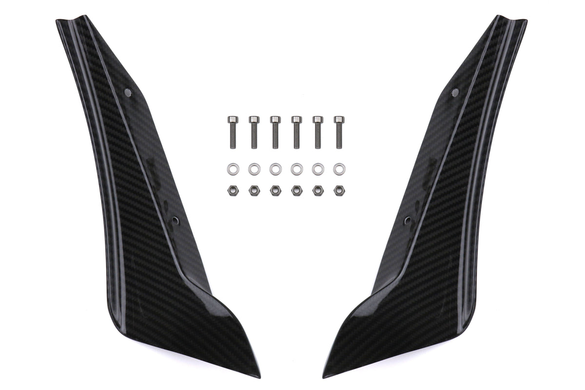 APR Performance Carbon Fiber Front Canard Pair - 2017-2020 Subaru BRZ / 2017-2019 Toyota 86