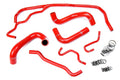 HPS Red Reinforced Silicone Radiator Hose Kit Coolant Scion 2016 iM 1.8L
