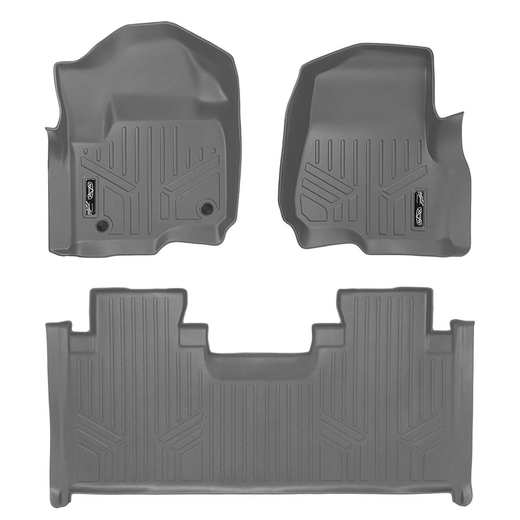 SMARTLINER Floor Liners for 2017-2026 Ford F-250/F-350 SuperCab (1st Row Bench)