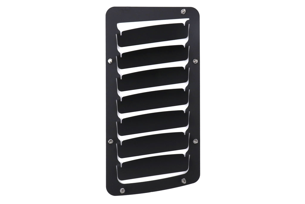 Verus Engineering Hood Louver Kit Large Louvers Only Powder Coated Black - 2013-2021 Scion FRS / Subaru BRZ / Toyota 86