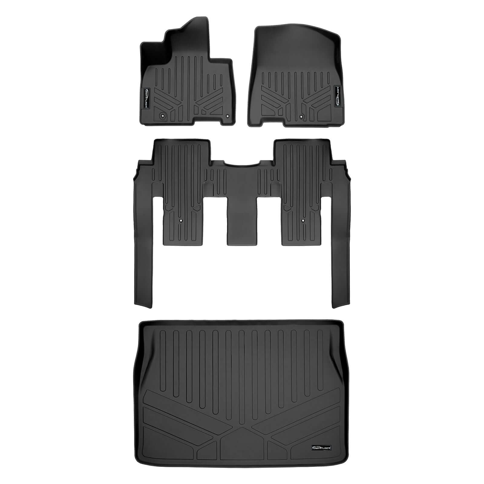 SMARTLINER Floor Liners for 2022-2026 Kia Carnival (Non-Hybrid Models)