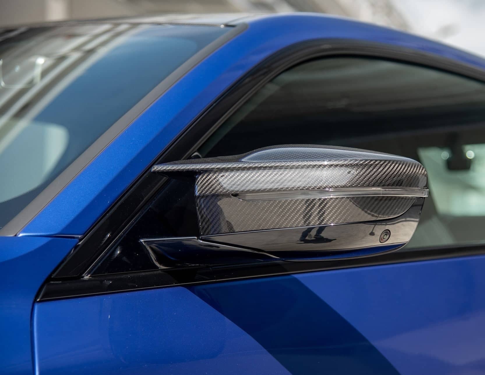G22/G23 RHD OEM Style Dry Carbon Mirror Caps