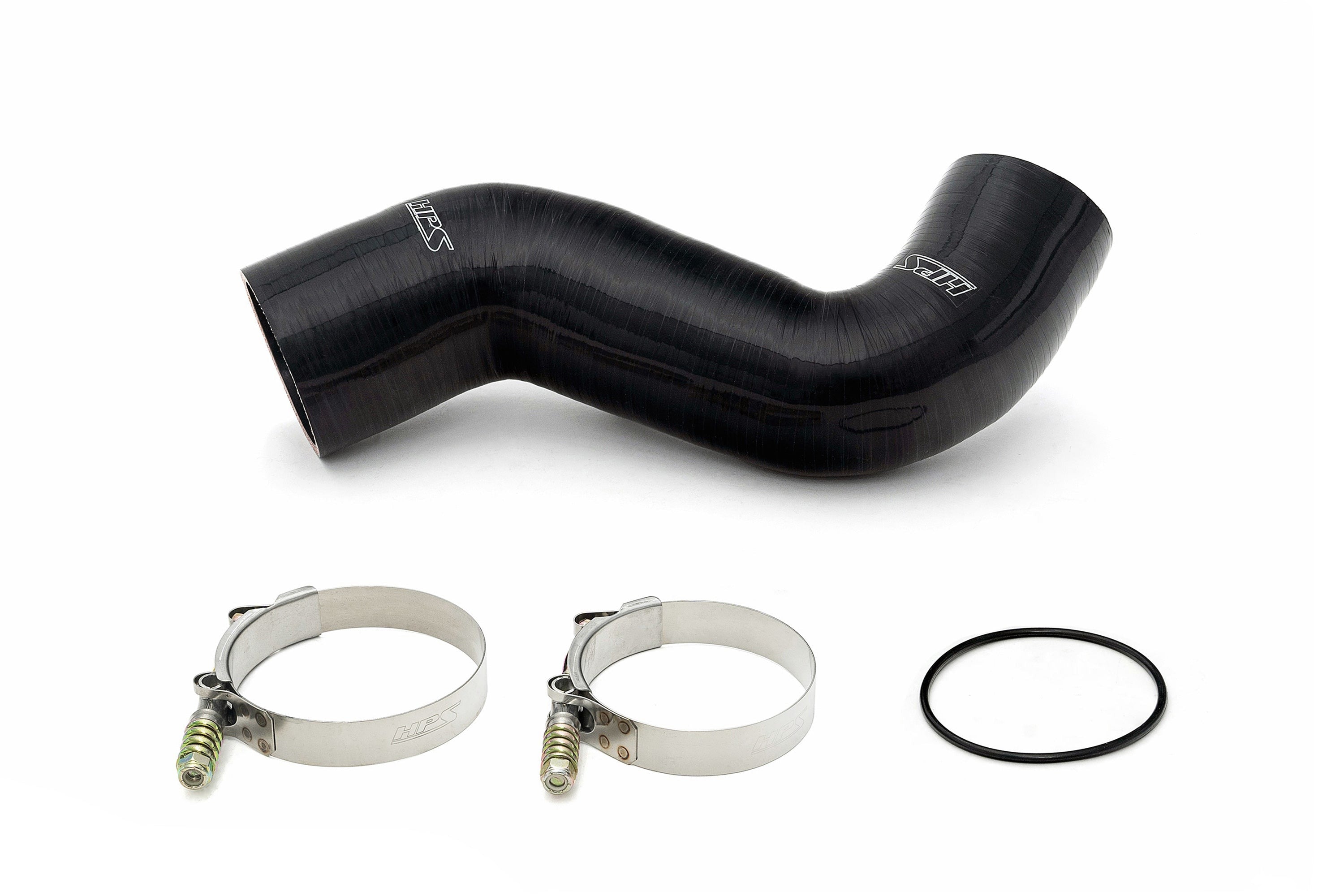 HPS Cold Side Charge Pipe with CAC Hose Intercooler Boot, 2017-2023 Ford F450 Superduty Powerstroke 6.7L Diesel Turbo, 17-155