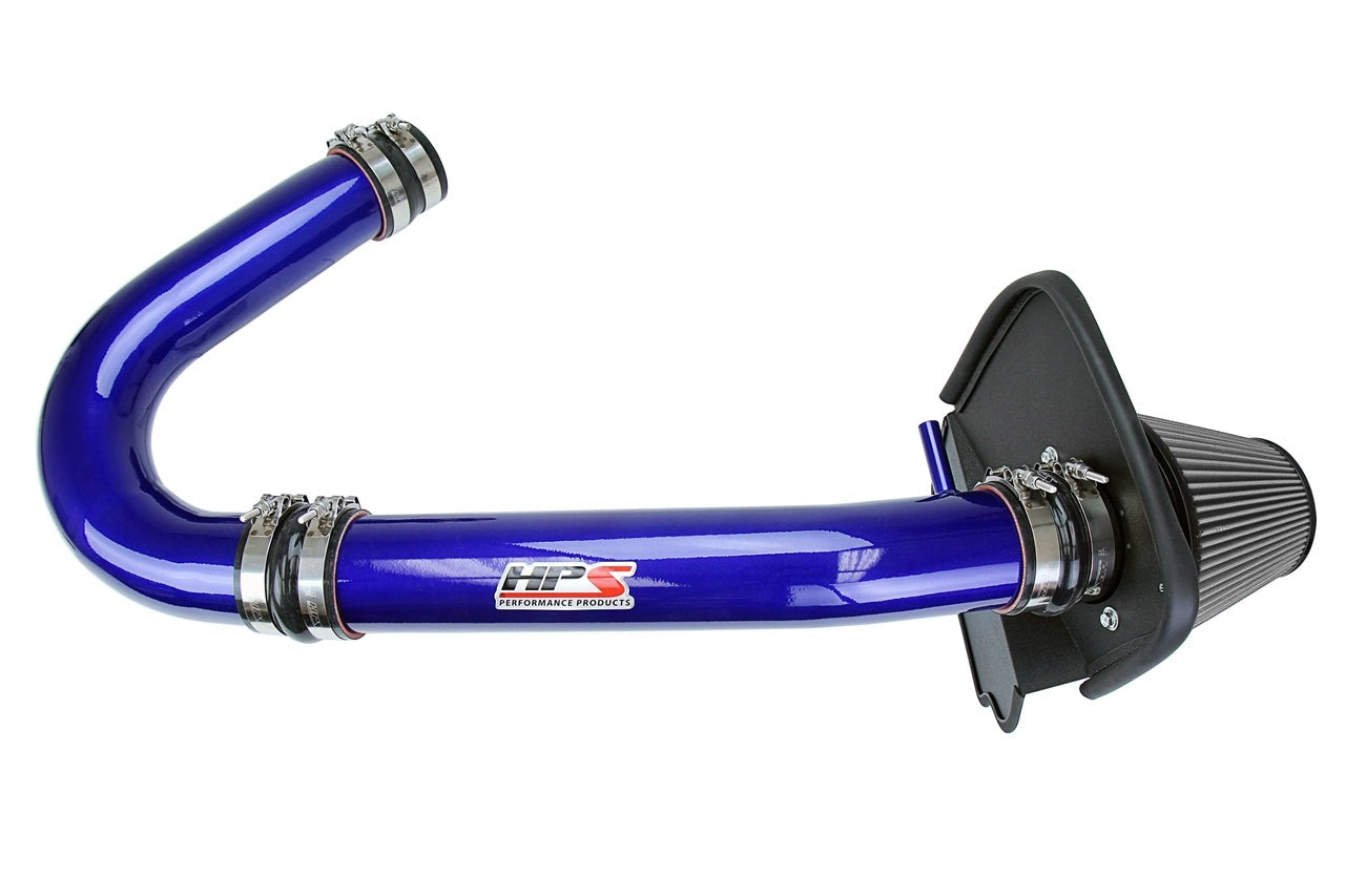 HPS Shortram Air Intake Kit 2011-2023 Dodge Challenger 3.6L V6, Includes Heat Shield, 827-624