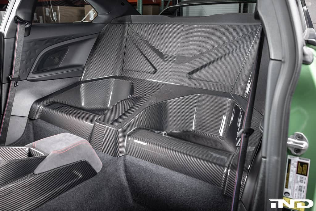 Karbonius G87 M2 Carbon Rear Seat Delete Closeout Kit
