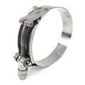 HPS 316 Marine Stainless Steel T-Bolt Hose Clamp Size # 48, fit 2-1/8" ID hose, Range: 2.38" - 2.68"