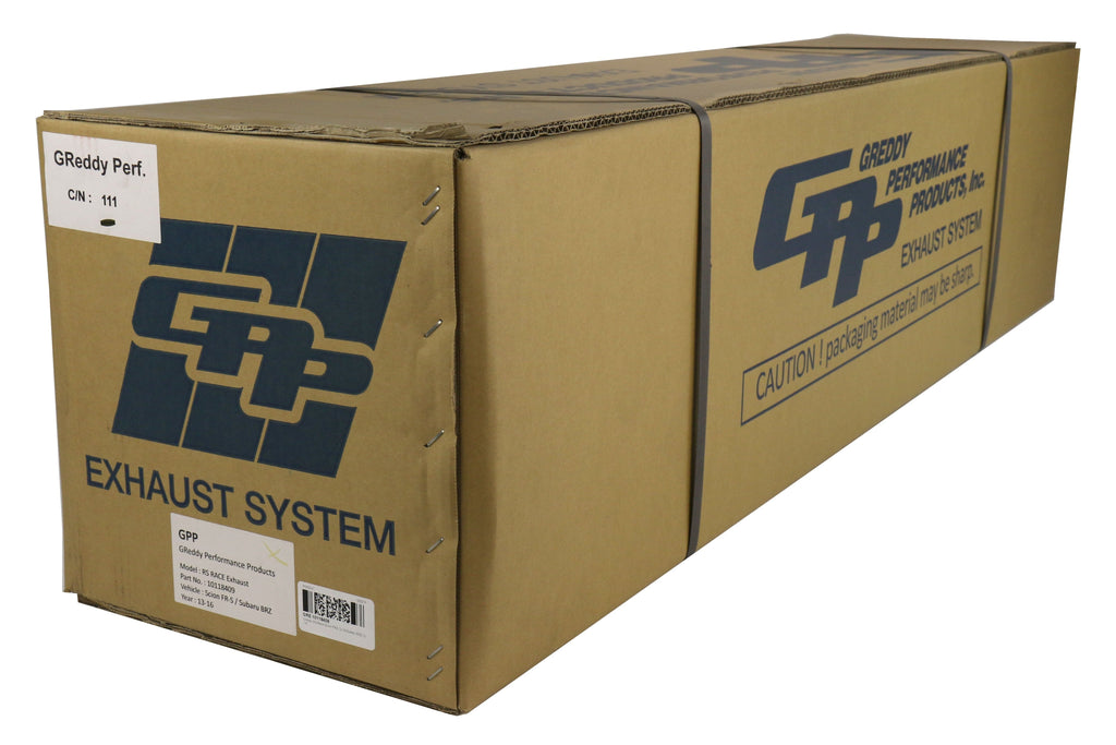 Greddy RS-Race Cat Back Exhaust - 2013-2016 FRS / BRZ / 86