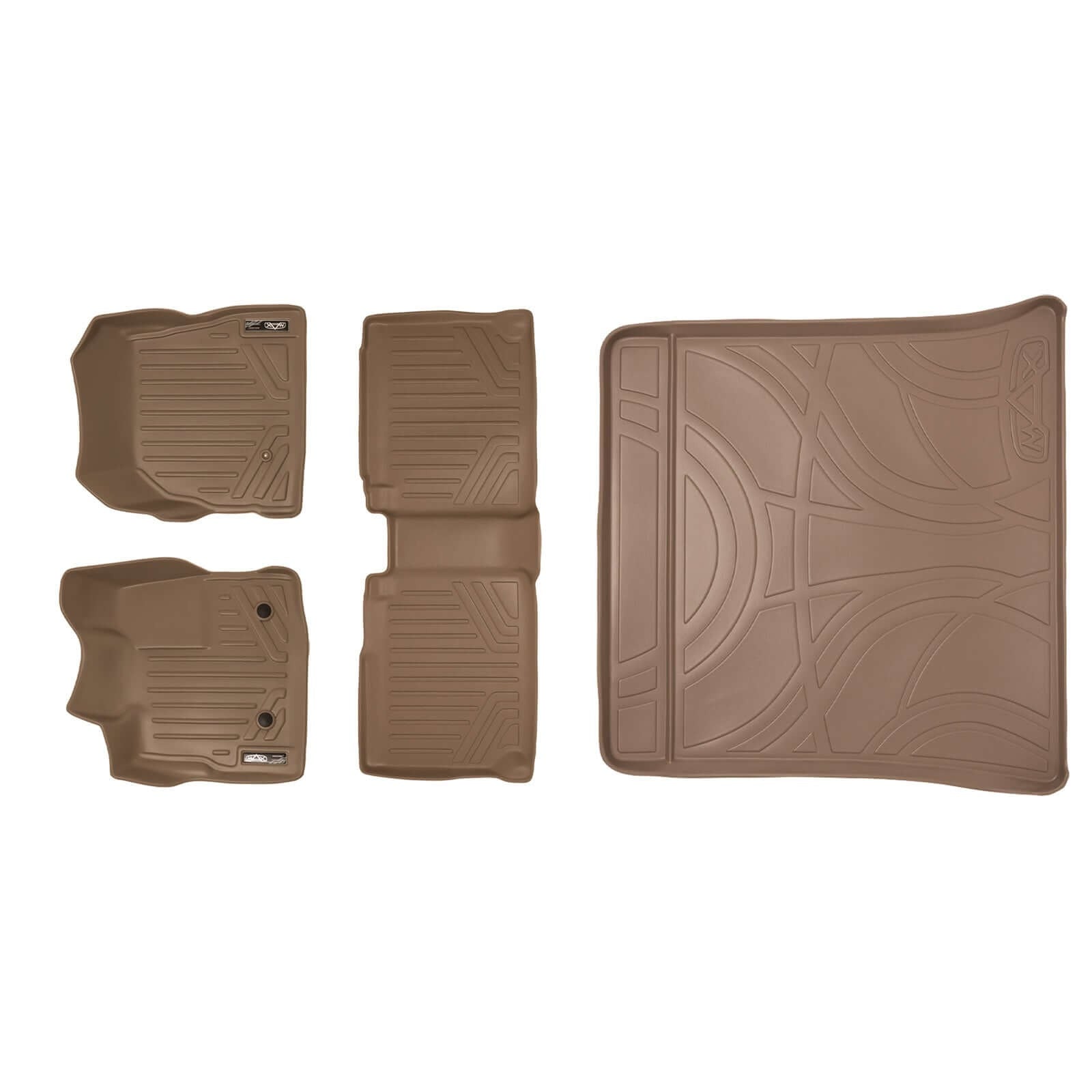 Smart TrimTM Floor Liners For 2011-2017 Chevy Equinox / GMC Terrain (with Dual Front Floor Posts)