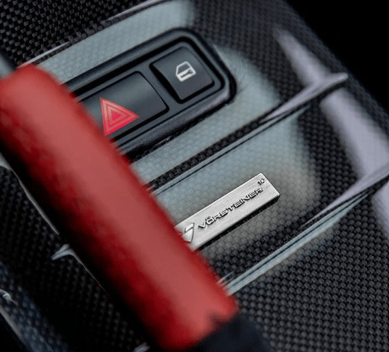 VORSTEINER BMW E46 M3 V-CSL Center Console Carbon Fiber PP 1x1 Glossy