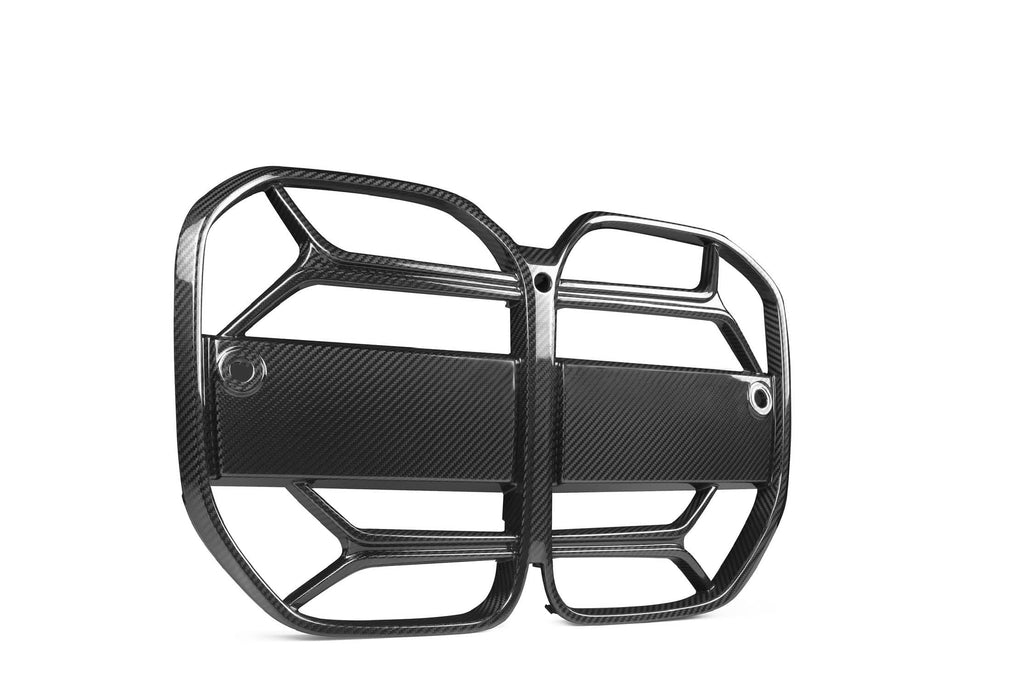4 Series Coupe/Convertible G22/G23 CSL Style Dry Carbon Fiber Grill With or Without ACC