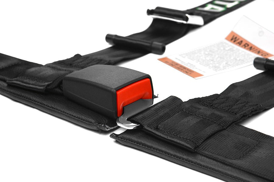 Takata 4 point Street Belt 2" w/ ASM (Black) - Universal